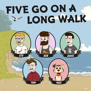 Five Go On A Long Walk