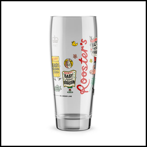 Assassins Pint Glass