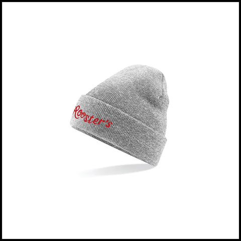 Rooster's Beanie Hat (Heather Grey)